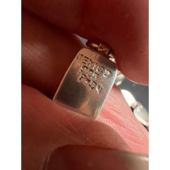 Vintage Taxco Mexico Sterling silver bracelet - Picture 9 of 16